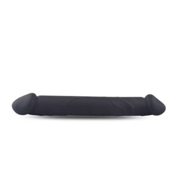 Darkside - Double Joy 10.2 Inch Dildo Black - Image 3