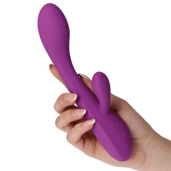 Elys - Convex Rabbit Vibrator Purple - Image 5