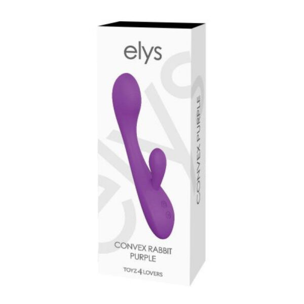Elys - Convex Rabbit Vibrator Purple - Image 6