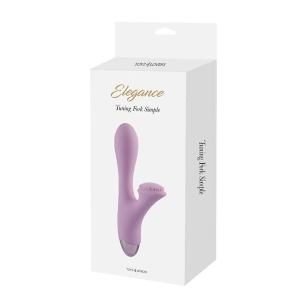 Elegance - Tuning Fork Simple Rechargeable Rabbit Vibrator - Image 5