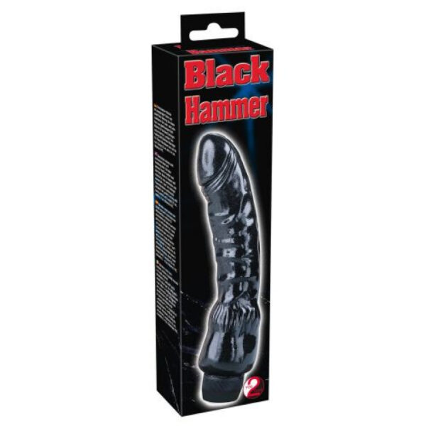 You2Toys - Black Hammer Vibrating Dildo - Image 4