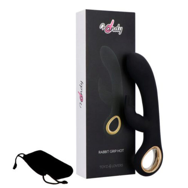 Handy - Hot Grip Black Rabbit Vibrator - Image 6