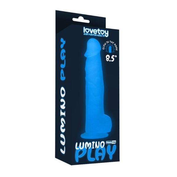 Lovetoy – Lumino Play Glow In The Dark 8.5 Inch Dildo - Image 2