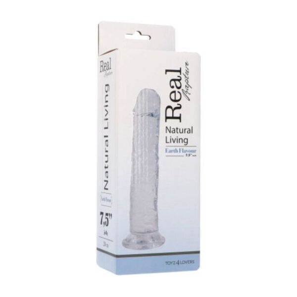 Real Rapture - Clear Passion 7.5 Inch Dildo - Image 4