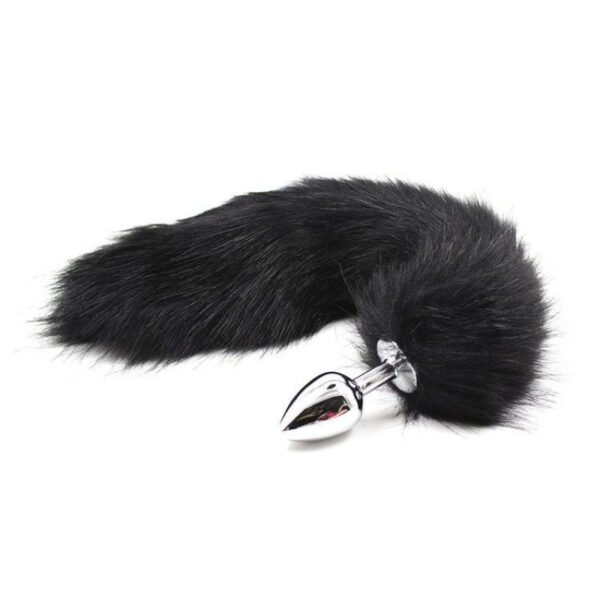 Fetish Art - Fox Tail Black Plug
