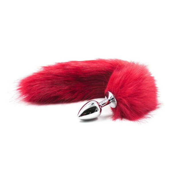 Fetish Art - Fox Tail Red Plug