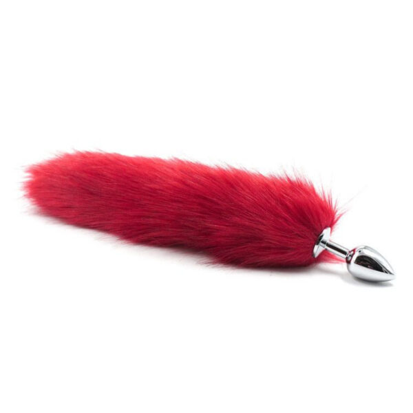 Fetish Art - Fox Tail Red Plug - Image 2