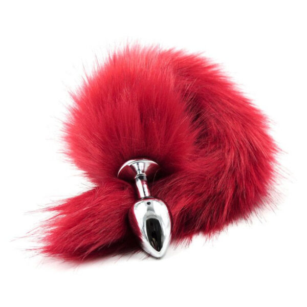 Fetish Art - Fox Tail Red Plug - Image 3