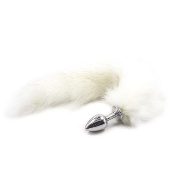 Fetish Art - Fox Tail White Plug