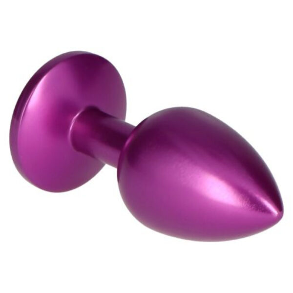 Fetish Art - Purple Metal Jewelled Butt Plug - Image 4