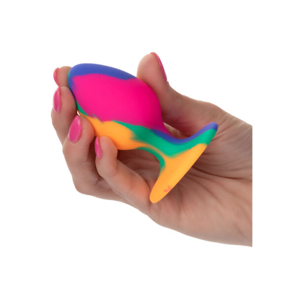 CalExotics - Cheeky Medium Tie-Dye Butt Plug - Image 3