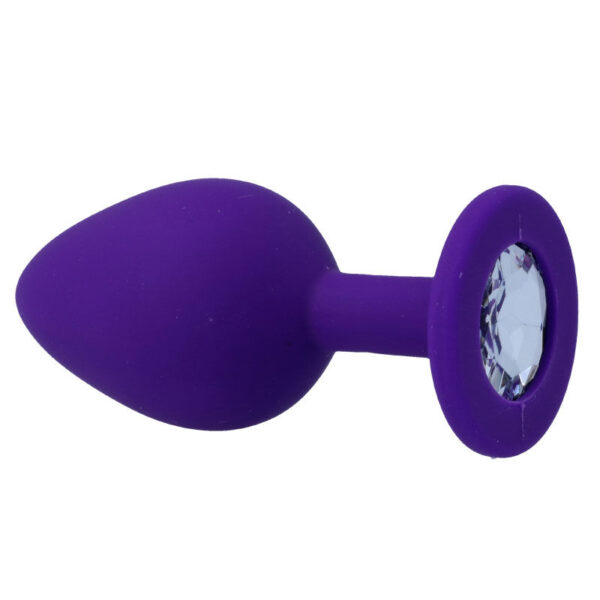Intense - Shelki Medium Purple Butt Plug - Image 3
