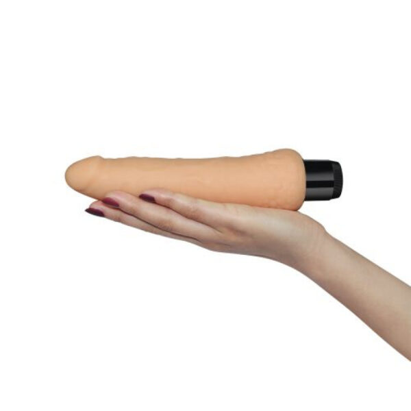 8 Inch Real Feel Cyberskin Vibrator Dildo - Image 3