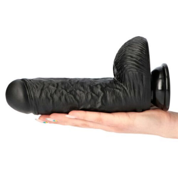 Italian Cock - Ulisse 8.8 Inch Black Dildo - Image 6