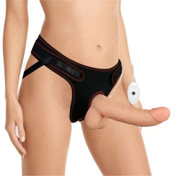 Lovetoy - Vibrating Easy 8.5 Inch Strapon Set - Image 3