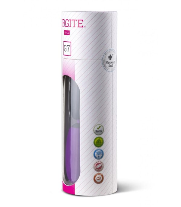 Virgite - G7 Rechargeable Purple Vibrating Egg - Image 2