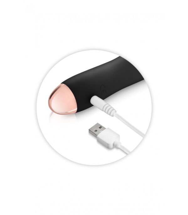 My First - Black Giggle Mini Rechargeable Vibrator - Image 3