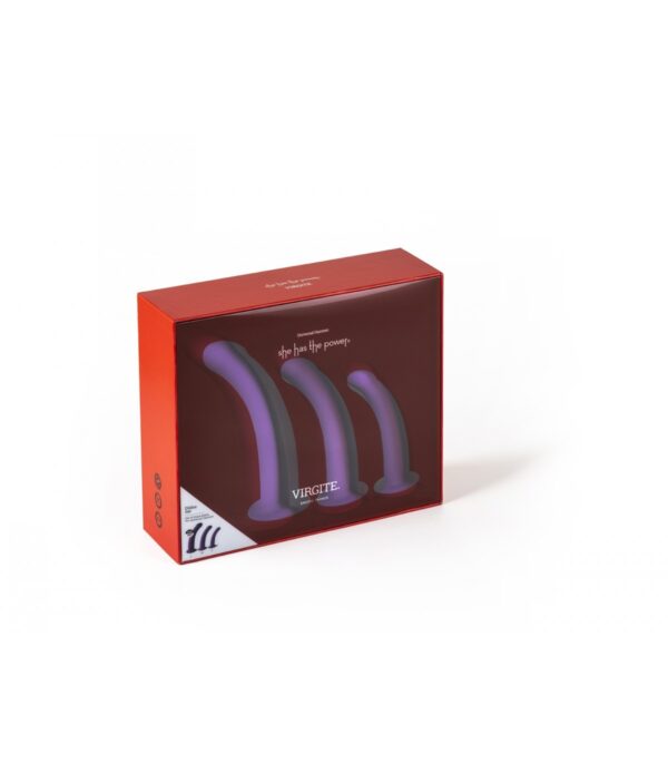 Virgite - Set of 3 Dildos Purple - Image 2