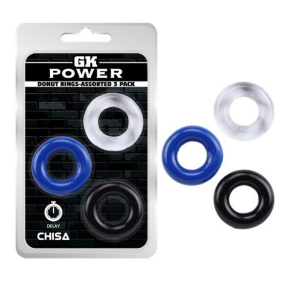 GK Power - Donut Rings Assorted 3 Pack - Image 2
