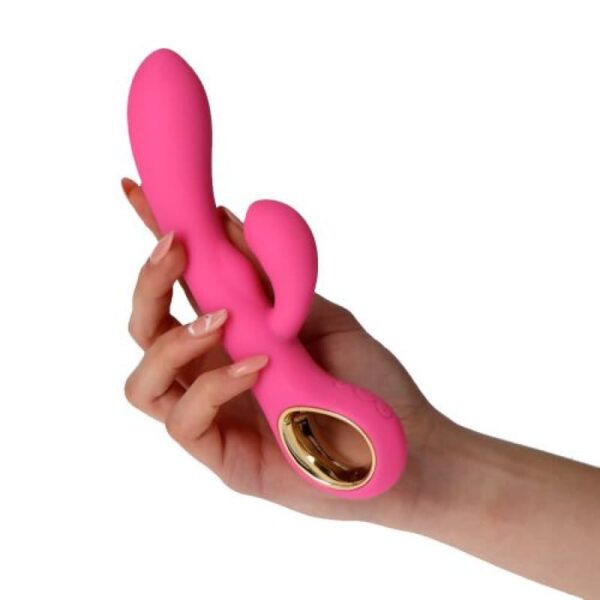 Handy - G Double Touch Rabbit Vibrator Pink - Image 3