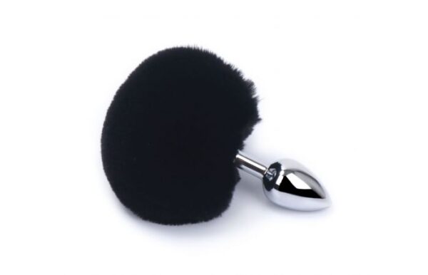 Kiotos - Black Bunny Tail Butt Plug