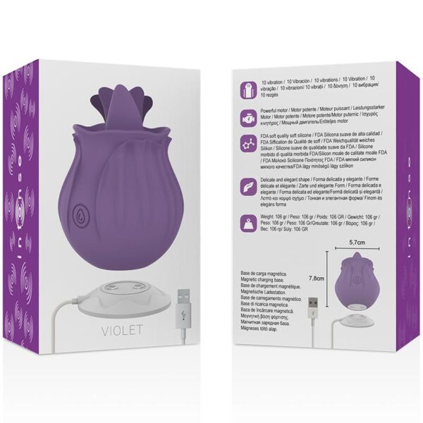 Intense - Violet Licking Clitoral Stimulator - Image 5