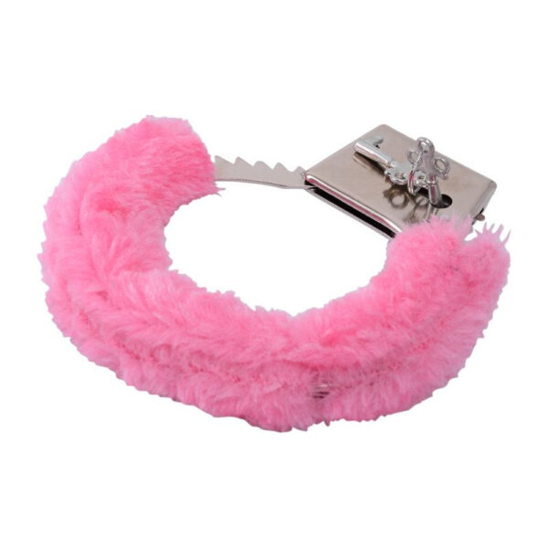 Bestseller - Fluffy Pink Hand Cuffs - Image 2