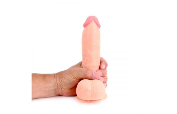 Kiotos COX Realistic Flesh 8.2 Inch Suction Ballsy Dildo - Image 4