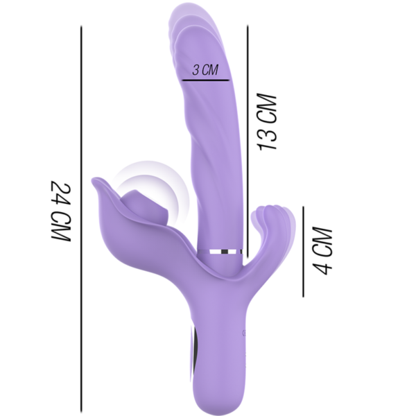 Intense - Billie Multifunctional Vibrator & Suction Pulse - Image 3