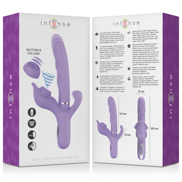 Intense - Billie Multifunctional Vibrator & Suction Pulse - Image 2