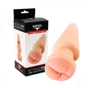Kiotos - Realistic Flesh Butt Plug Ass Masturbator 2 in 1