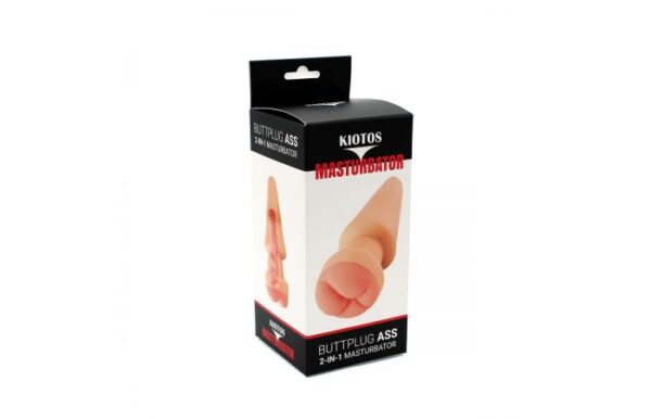 Kiotos COX - Realistic Flesh Butt Plug Ass Masturbator 2 in 1 - Image 2