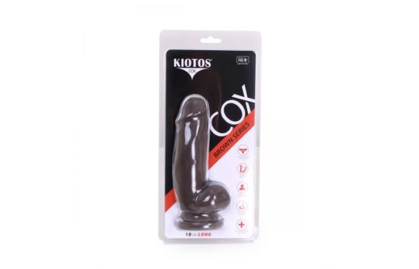 Kiotos Cox Realistic 7 Inch Brown Dildo - Image 4