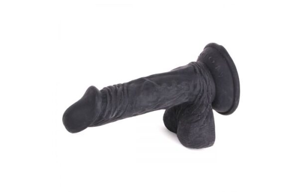 Kiotos COX Realistic Black 7 Inch Suction Ballsy Dildo - Image 3