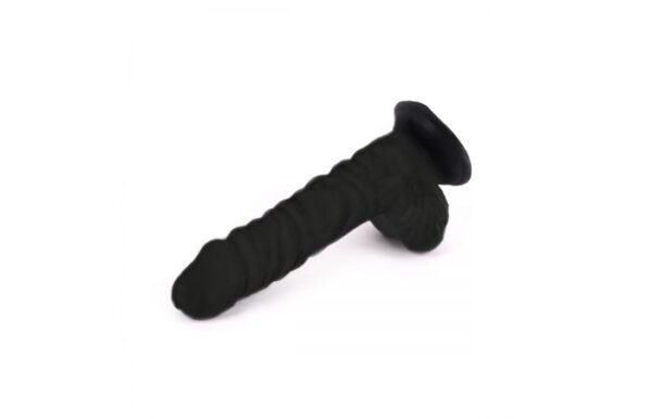 Kiotos COX Realistic Black 8.6 Inch Suction Ballsy Dildo - Image 3