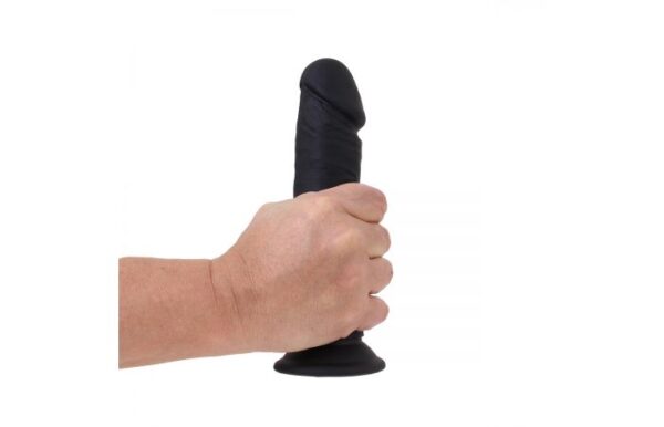 Kiotos COX Realistic Silicone Black 8.2 Inch Suction Dildo - Image 4