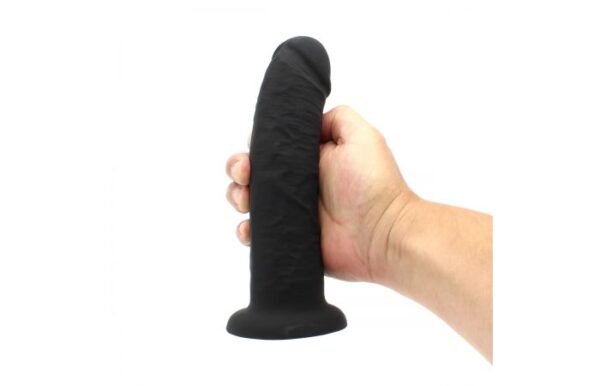 Kiotos COX Realistic Silicone Black 9 Inch Curved Suction Dildo - Image 4