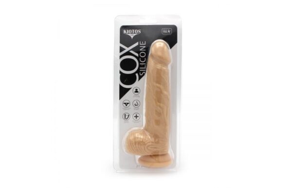 Kiotos COX Realistic Flesh Silicone Ballsy 8.5 Inch Suction Dildo - Image 2