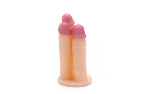 Kiotos COX - Realistic Flesh Triple Cox Dildo - Image 4