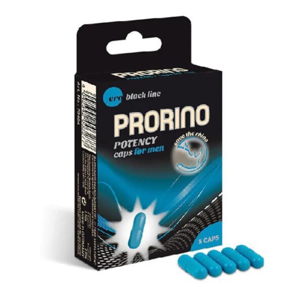 Prorino Potency Caps for Men 5 Pack