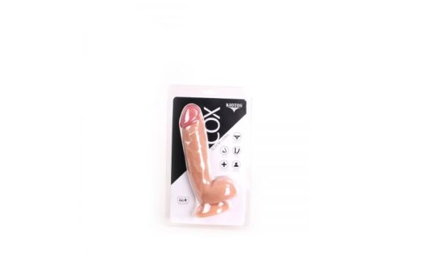 Kiotos COX Realistic Flesh Ballsy 9.17 Inch Suction Dildo - Image 2