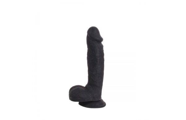 Kiotos COX Realistic Black 9.4 Inch Suction Ballsy Dildo