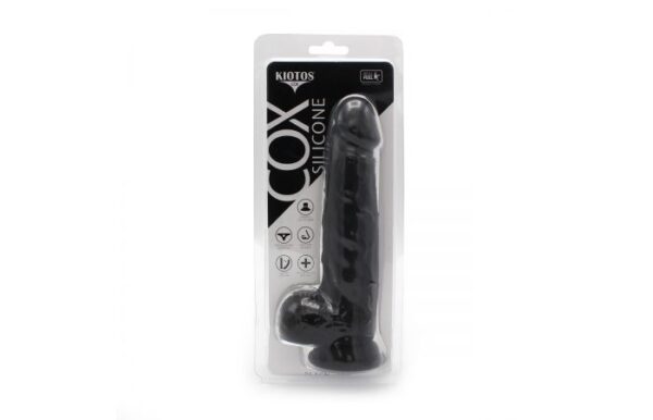 Kiotos COX Realistic Black 8.4 Inch Suction Dildo - Image 2