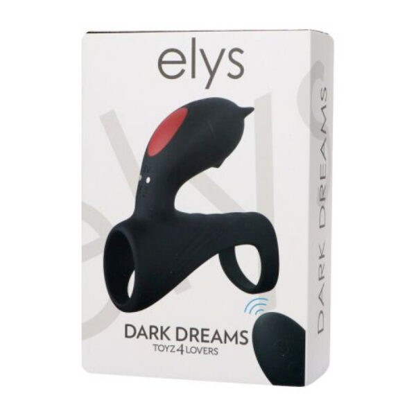 Elys - Dark Dreams Vibrating Phallic Ring - Image 4