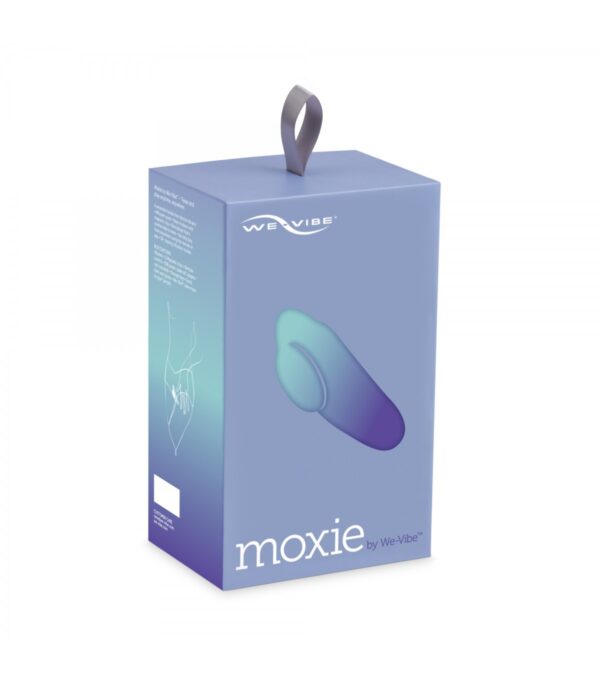 We-Vibe Moxie+ Remote & App Control Panty Vibe Aqua - Image 2