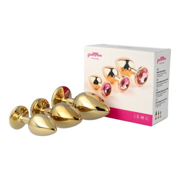 Pick&Love - No 32 Metal Anal Plug Set - Image 6