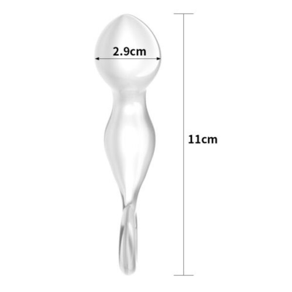 Lovetoy - Glass Romance Anal Plug - Image 5