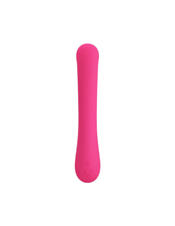 Pretty Love - Lamar Rabbit Vibrator With Digital LED Display Pink - Image 4