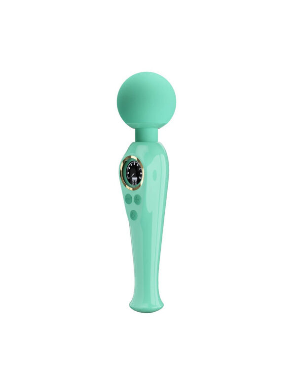 Pretty Love - Skyler Wand Vibrator With Digital Led Display Turquoise - Image 2