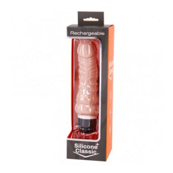 Seven Creations - 7 Inch Realistic Vibrator Flesh - Image 2